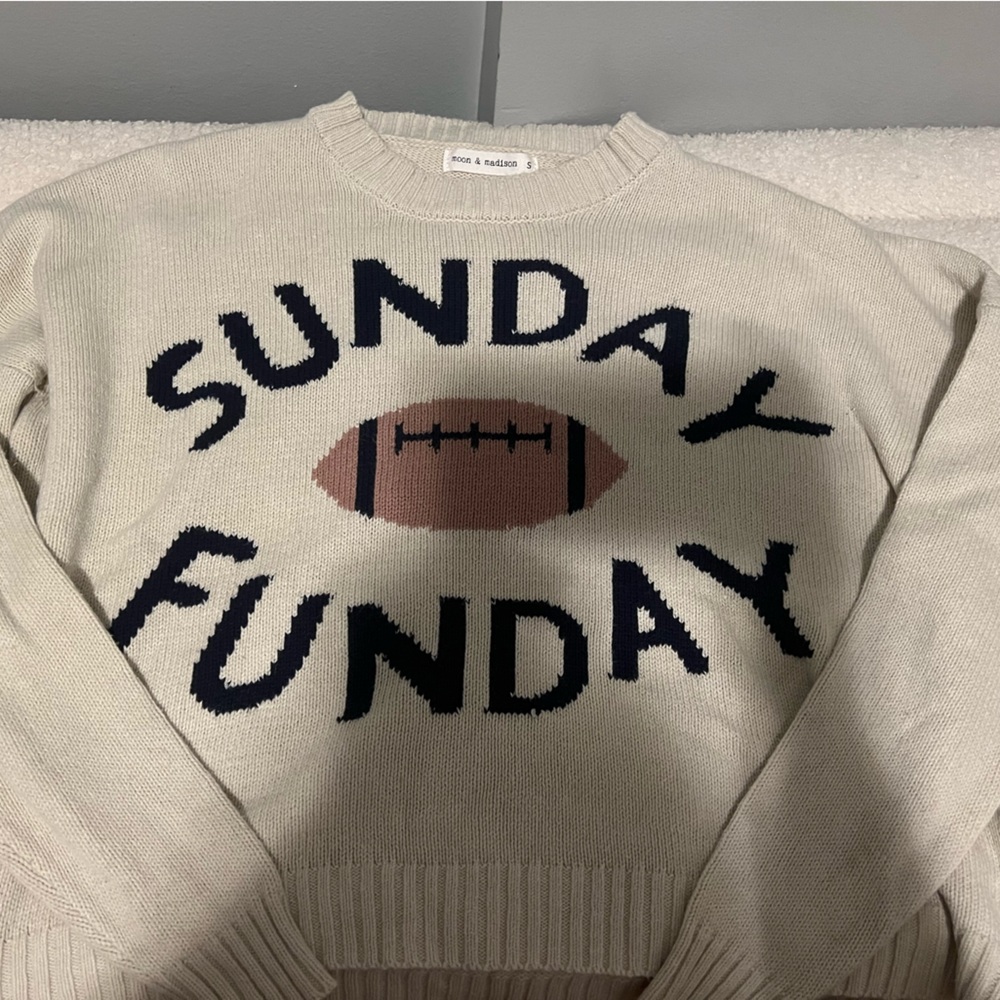 Sunday Funday Sweater!
